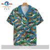 Gifury Fishing Hawaiian Shirt Fishing Aloha Shirt Bass Fishing White G