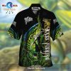 Gifury Fishing Hawaiian Shirt Fishing Aloha Shirt Bass Fishing White G