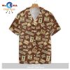 Gifury Fishing Hawaiian Shirt Fishing Aloha Shirt Green Fish Skin Bass