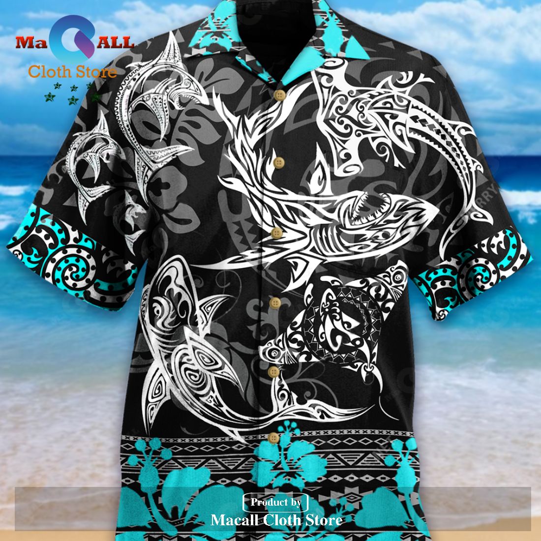 Gifury Fishing Hawaiian Shirt Fishing Hawaii Shirt Shark Fishing Patte Gifury Fishing Hawaiian Shirt Fishing Hawaii Shirt Shark Fishing Patte