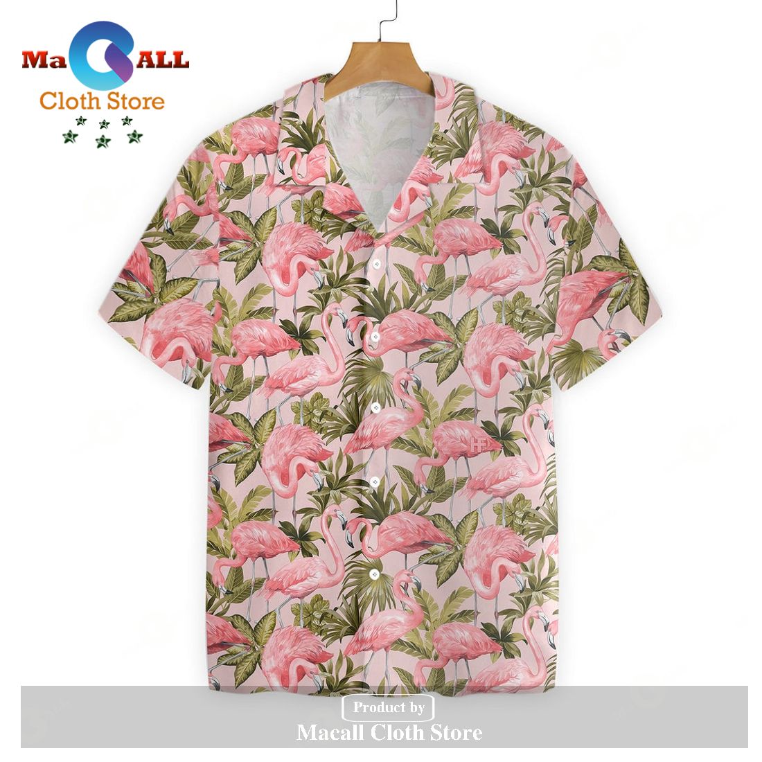 Gifury Flamingo Aloha Shirt Pink Aloha Shirt Flamingo Forest Pattern Hawaiian Shirt Gifury Flamingo Aloha Shirt Pink Aloha Shirt Flamingo Forest Pattern Hawaiian Shirt