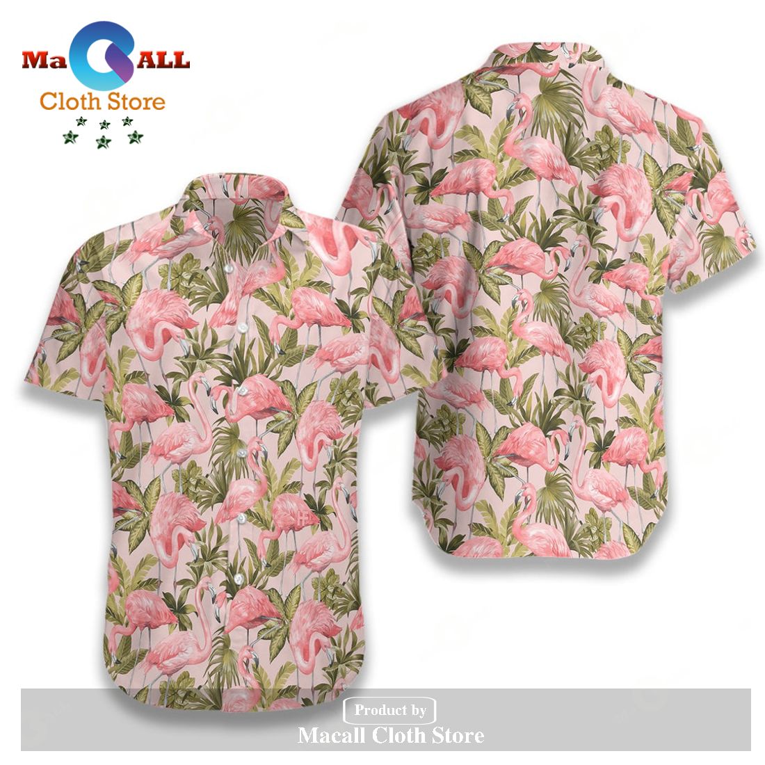 Gifury Flamingo Aloha Shirt Pink Aloha Shirt Flamingo Forest Pattern Hawaiian Shirt Gifury Flamingo Aloha Shirt Pink Aloha Shirt Flamingo Forest Pattern Hawaiian Shirt