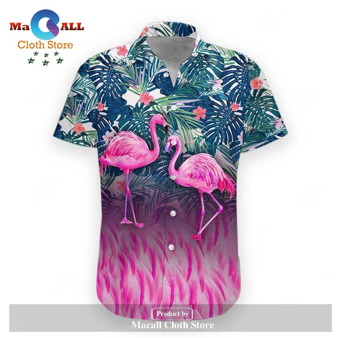 Gifury Flamingo Hawaii Aloha Shirt Flamingo Tropical Forest Hawaiian Shirt Gifury Flamingo Hawaii Aloha Shirt Flamingo Tropical Forest Hawaiian Shirt
