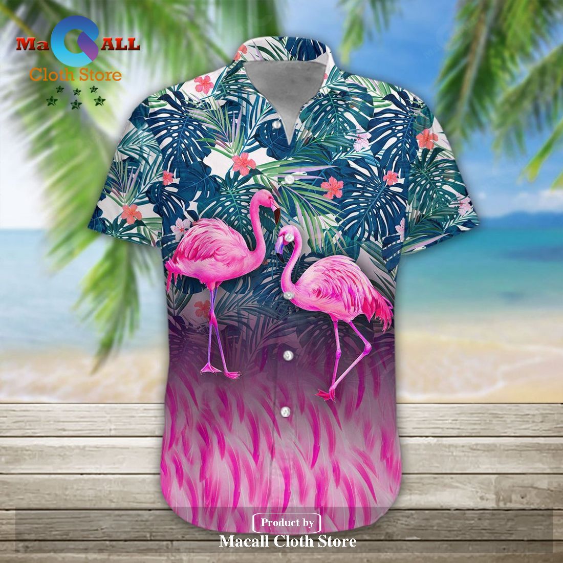 Gifury Flamingo Hawaii Aloha Shirt Flamingo Tropical Forest Hawaiian Shirt Gifury Flamingo Hawaii Aloha Shirt Flamingo Tropical Forest Hawaiian Shirt