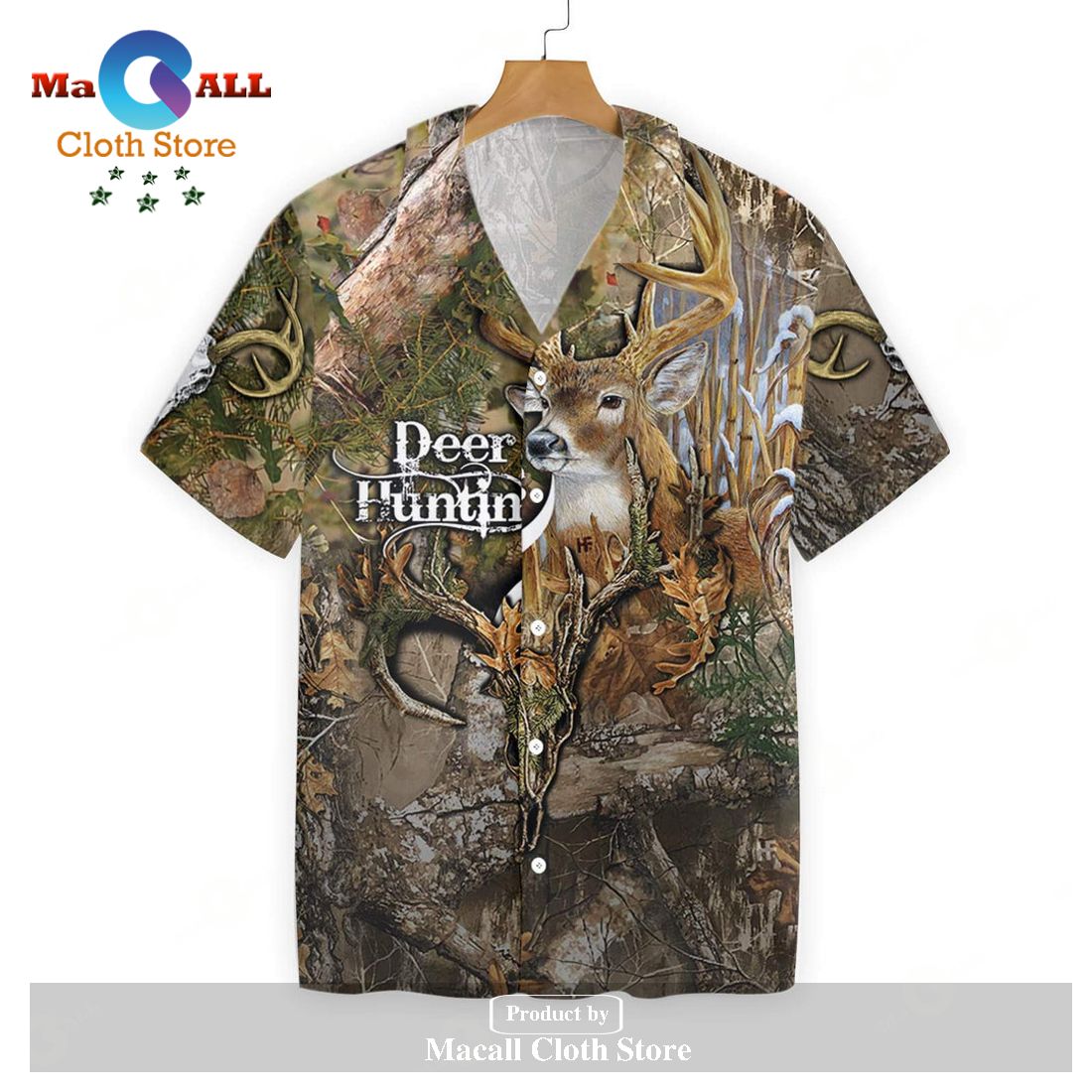 Gifury Hunting Shirt Hunting Aloha Shirt Deer Hunting In Forest Hawaiian Shirt Gifury Hunting Shirt Hunting Aloha Shirt Deer Hunting In Forest Hawaiian Shirt