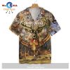 Gifury Hunting Shirt Hunting Aloha Shirt Deer T-shirt Deer And Camo_