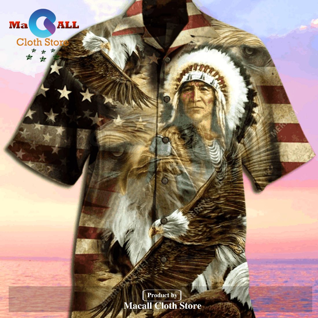 Gifury Native American Hawaii Shirt Native American Chief Eagle Americ Gifury Native American Hawaii Shirt Native American Chief Eagle Americ