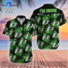 Gifury St Patrick’s Day Hawaii Shirt Ireland Flag Four Leaf Clover Pat