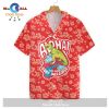 Gifury T-rex Dinosaur Beach Hawaii Shirt Aloha Surfing T-rex Hawaiian Shirt_