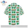 Gifury UFO Hawaii Shirt Space Planet UFO Pattern Blue Hawaiian Shirt