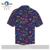 Gifury UFO Hawaii Shirt UFO In Space Pattern Black Hawaiian Shirt UFO_