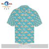 Gifury UFO Hawaiian Shirt Green UFO Pattern Black Hawaii Shirt UFO Aloha