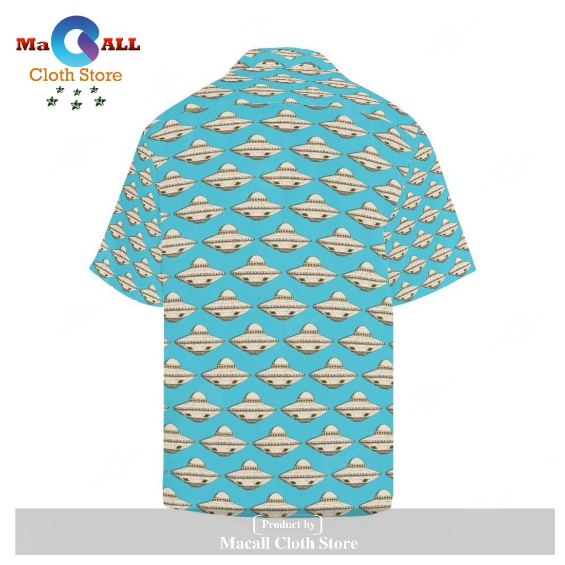 Gifury UFO Hawaii Shirt White UFO Pattern Blue Hawaiian Shirt UFO Aloha Gifury UFO Hawaii Shirt White UFO Pattern Blue Hawaiian Shirt UFO Aloha