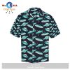 Gifury UFO Hawaii Shirt White UFO Pattern Blue Hawaiian Shirt UFO Aloha