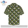 Gifury UFO Hawaiian Shirt Spaceship UFO Alien Pattern Black Hawaii Shirt