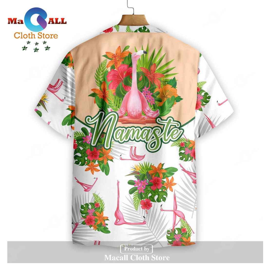 Gifury Yoga Flamingo Hawaii Shirt Hibiscus Yoga Flamingo Hawaiian Shirt Gifury Yoga Flamingo Hawaii Shirt Hibiscus Yoga Flamingo Hawaiian Shirt