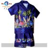 Hawaiian Orchid – White Hawaiian Shirt and Shorts
