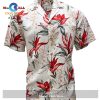 Heliconia Paradise Black Camp Hawaiian Shirt and Shorts