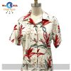 Heliconia Paradise Black Camp Hawaiian Shirt and Shorts