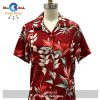 Hibiscus Party Navy Fitted Women’s Hawaiian Shirt and Shorts