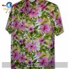 Hibiscus Resort Navy Hawaiian Shirt and Shorts