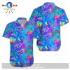 Hibiscus Watercolor – Blue Hawaiian Shirt and Shorts