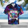 Hippie Hawaiian Shirt Hippie Skull High Hippie Style Hawaii Aloha Hawaiian Shirt