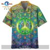 Hippie Shirt Hippie Goat Doodle Pattern Multicolor Hawaiian Aloha Shirt