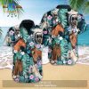 Horse Hawaii Shirt Native Horse Leather Love Brown Grey Hawaiian Shirt