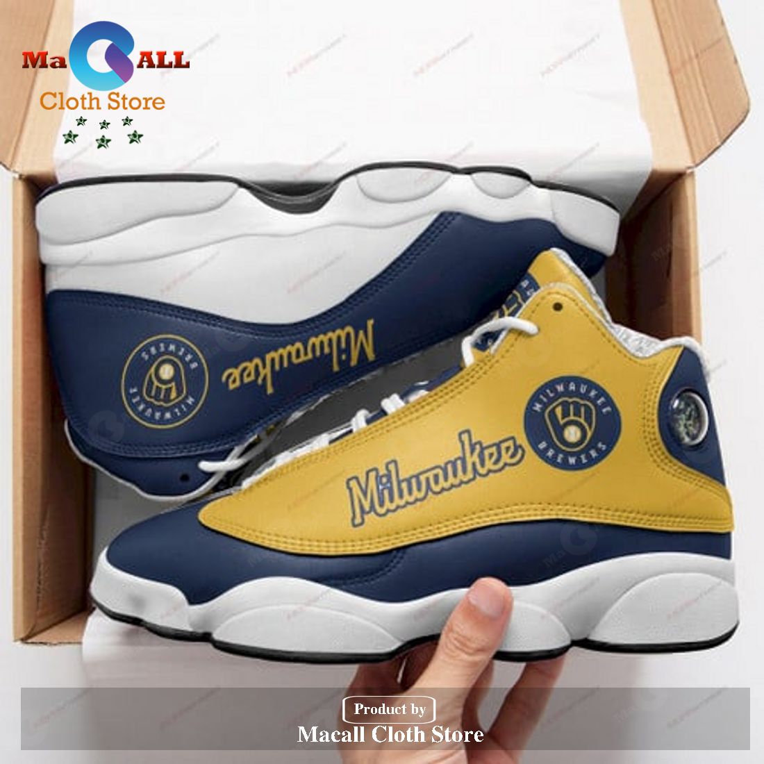 Milwaukee Brewers MLB Baseball For Lover Air Jordan 13 Shoes Best Gift For  Men And Women
