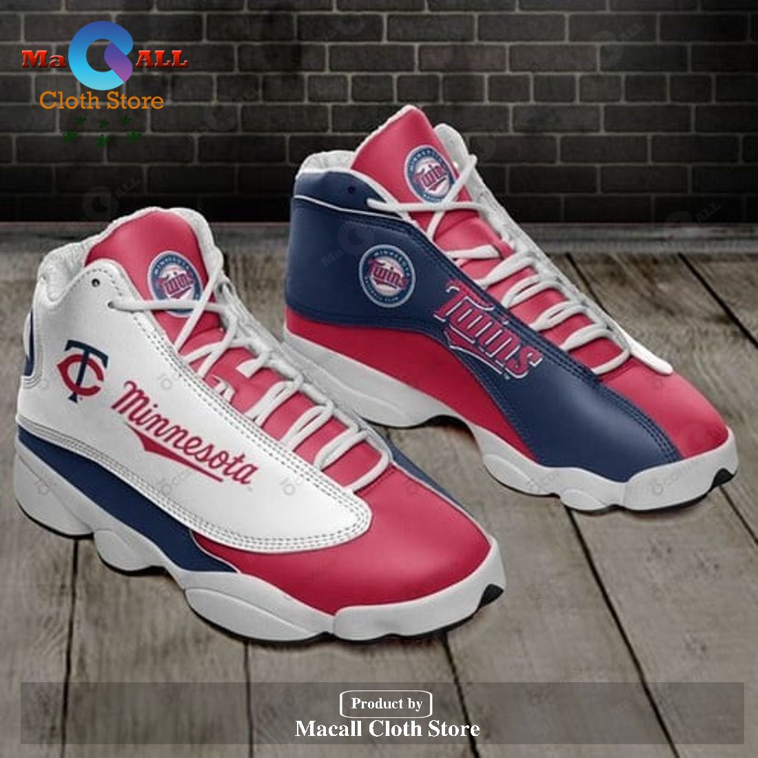 Minnesota twinss MLB Air Jordan 13 Shoes Sneaker, Gifts For Men Women POD Design Minnesota twinss MLB Air Jordan 13 Shoes Sneaker, Gifts For Men Women POD Design