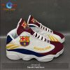 BARCELONA football team form AIR Jordan 13 Sneakers – Gift Shoes For Fan POD Design – KE31