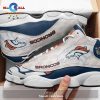 Denver Broncos Team form AIR Jordan 13 Sneakers – Jordan 13 Team Sneaker Gift Shoes For Fan POD Design