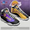 Los Angeles Lakers basketball team form AIR Jordan 13 Sneakers-Gift Shoes For Fan POD Design