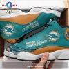 Miami Dolphins Football Air Jordan 13 Shoes Sneaker, Gift Shoes For Fan POD Design