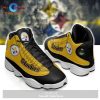 Pittsburgh Steelers football team form AIR Jordan 13 Sneakers Gift Shoes For Fan POD Design