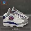 The Los Angeles Lakers team form AIR Jordan 13 Sneakers -Gift Shoes For Fan POD Design