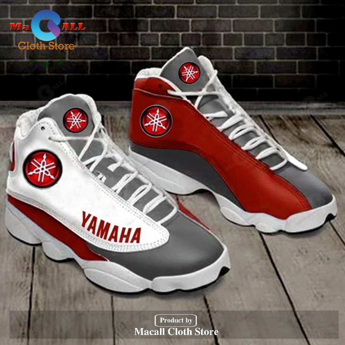 YAMAHA form AIR Jordan 13 Sneakers - Football Team sneakers Gift Shoes For  Fan POD Design - Macall Cloth Store - Destination for fashionistas