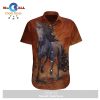 Horse Hawaiian Shirt Burning Blue Horse Horse Lover Hawaii Aloha Shirt