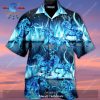 Horse Hawaiian Shirt Black Horse Painting Brown Hawaii Aloha Shirt