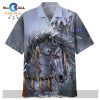 Horse Hawaiian Shirt Racing Horse American Flag Hawaii Aloha Shirt