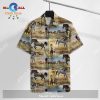 Horse Hawaiian Shirt Vintage Native American Horse Brown Hawaii Aloha