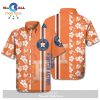 Houston Astros Hawaiian Shirt Houston Astros Baseball Orange Black Hawaiian Shirt