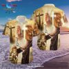 Jesus Hawaiian Shirt Focus On Me Not The Storm Blue Hawaii Aloha Shirt