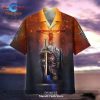 Jesus Hawaiian Shirt Jesus Surfing On Island Hawaii Aloha Hawaiian Shirt