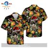 Jurassic Park Hawaiian Shirt Jurassic Park Tropical Summer Yellow