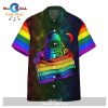 LGBT Pride Straight Ally Rainbow Colors Hawaiian Shirt