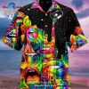 LGBT Rainbow Color Just Married Aloha Hawaiian Shirt