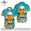 Minions Cosplay Minions America White Funn Hawaiian Shirt
