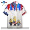 Minions Summer Beach Vacation Grey Hawaiian Shirt